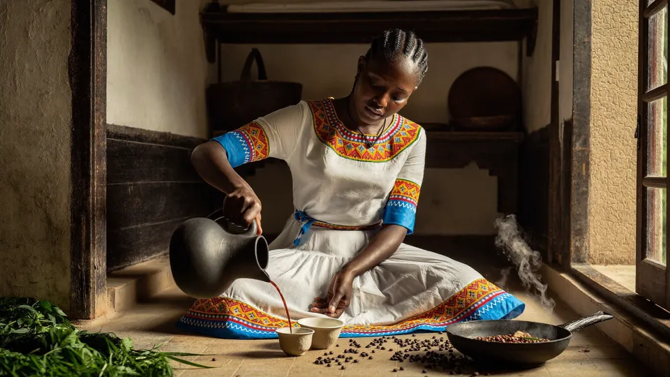 የኢትዮጵያ የቡና ሥነ ሥርዓት፦ አመጣጥ፣ ሥርዓትና የት እንደሚታይ